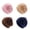 Color1, variant on 4 Pieces Soft Chemo Turban Headwear Soft Cancer Elastic Cap for Women with Hair Turbans for Women