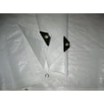 thumbnail image 2 of Harpster Tarps 7' x 30' Heavy Duty White 6 oz. Poly Tarp 12 Mil, 2 of 2