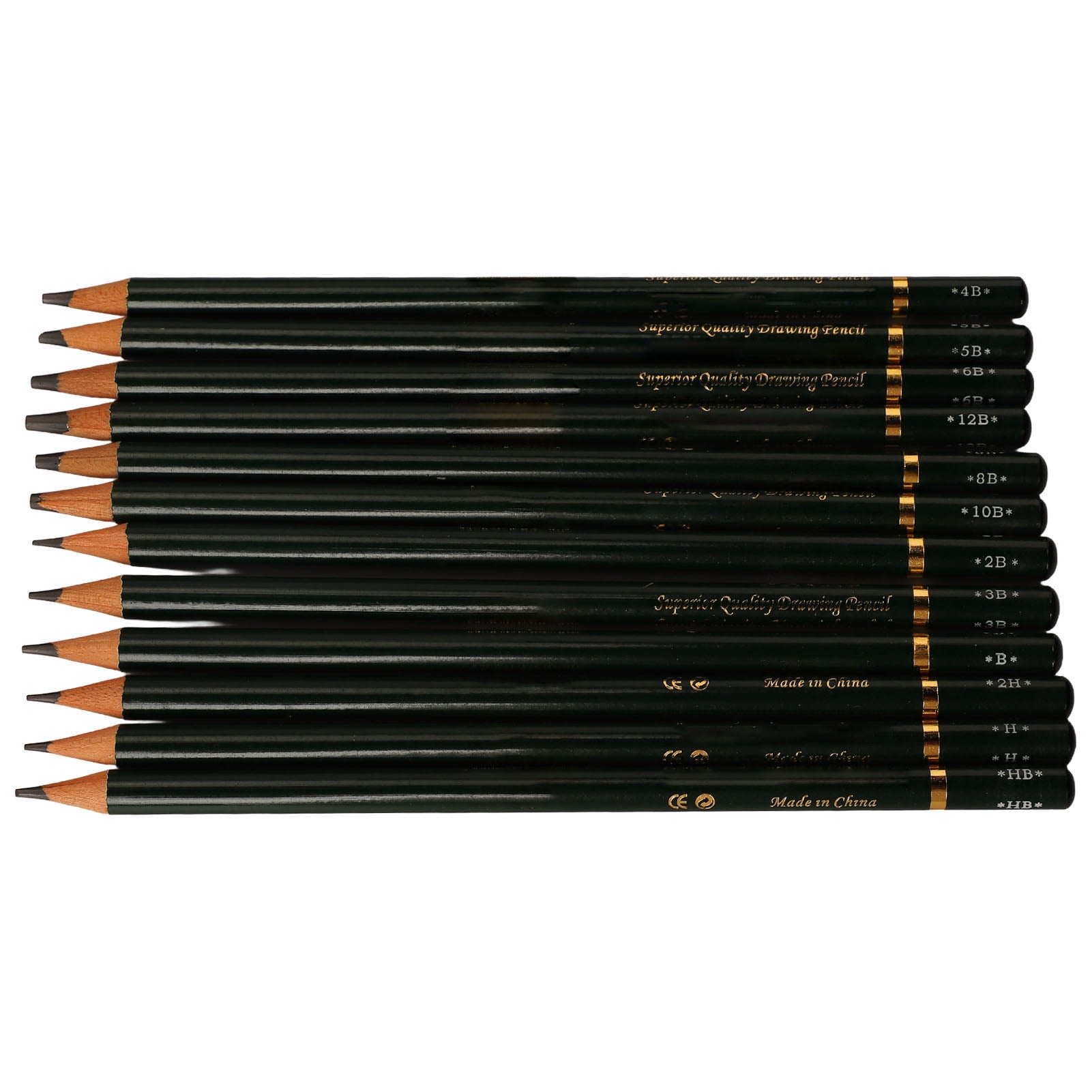 Maries – Crayon à Charbon De Bois Noir Doux, Moyen Et Dur, Pour Croquis, Dessin, Peinture, Papeterie Scolaire Et De Bureau, Fournitures D'art