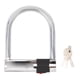 thumbnail image 2 of Bike U Lock, U Lock U Pure Cobre Lock Curting Corte Resistente Con 3 Llaves Para Motocicletas, 2 of 7