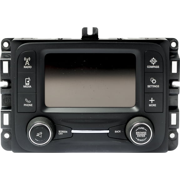 Restored 2013 Dodge 1500 2500 3500 AM FM Radio Bluetooth Model Number 68088693AE Opt RA2 (Refurbished)