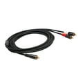 thumbnail image 4 of Dual Audio Cable Aluminum Alloy Y Adapter Connector Extension Cor for Mixer, Amplifier, Sound Card, Active Speaker, 4 of 7