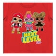 thumbnail image 2 of Playera Para Niña MGA Entertainment L.O.L Cuello Redondo Manga Corta Talla 6 Rojo, 2 of 2