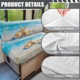 thumbnail image 6 of Yuyamidu Starfish RV Dinette Cushion Slipcover Shell RV Couch Covers for Sofa Beach Loveseat Slipcovers for Travel Trailer Couch 1 Bench Cover 1 Backrest Cover Comfy RV Sofa Cover, 6 of 7