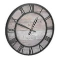 thumbnail image 2 of Horloge Murale, Fer Forgé Horloge Murale Décorative Pendule Design Exquis, 2 of 7