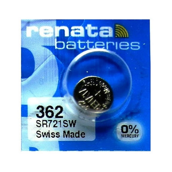 1 X Silver Oxide Button Cell Battery 362