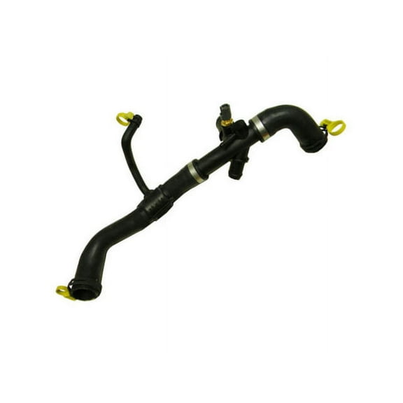 Upper Radiator Hose - Compatible with 2002 - 2008 Jaguar S-Type 3.0L V6 (From Chassis M45255) 2003 2004 2005 2006 2007