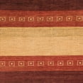 thumbnail image 1 of Ahgly Company Machine Washable Indoor Square Abstract Tomato Red Area Rugs, 7' Square, 1 of 7