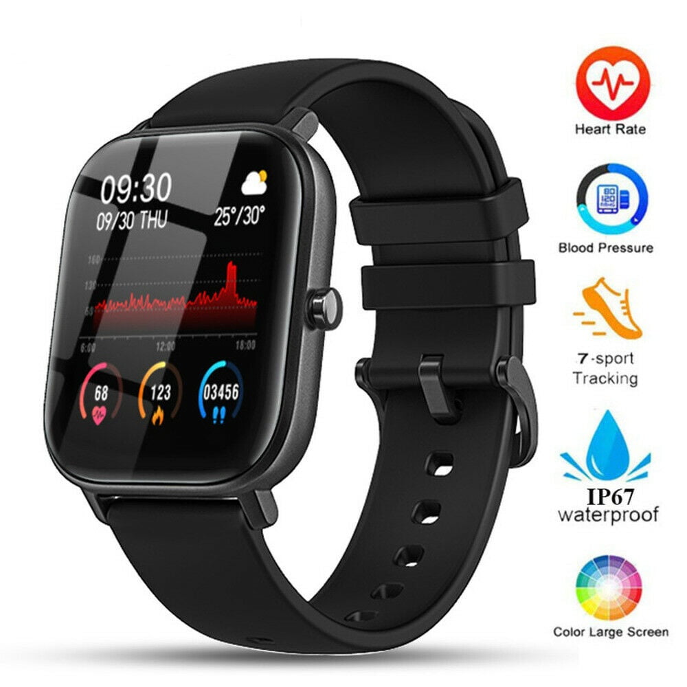 P8 Smart Watch Waterproof Blood Pressure Heart Rate Monitor Fitness Tracker Gift for Women Men