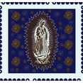 thumbnail image 2 of Wiley, Marta 16x15 Black Ornate Wood Framed with Double Matting Museum Art Print Titled - Virgin Mary White and Brown, 2 of 4