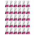 thumbnail image 2 of Clips Para Carpetas Coloridos De Jam Paper - Extra Pequeños - 3/5 Pulgadas (15 Mm) - Clips Para Carpetas Rosas - Paquete De 30, 2 of 5