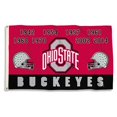thumbnail image 1 of BSI Products 35555 Ohio State Buckeyes Flag With Grommets, 1 of 1