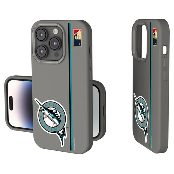 Keyscaper Florida Marlins Cooperstown Collection iPhone Soft Touch Case