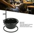 thumbnail image 3 of Tazón de Jabón de Afeitado, Soporte de Metal Estable Base A Prueba de Polvo de Polvo Que Salva el Espacio para Salvar A Los Hombres Cepillo de Afeitar paraitar para el Salón para Barbero, 3 of 7