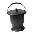 thumbnail image 5 of Bothyi Spittoon Urinal with Lid Potty Urine Bucket for Woman Travel Elderly Bedroom Black Lid, 5 of 8