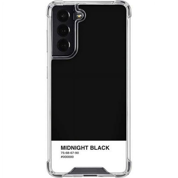 Skinit Color Palette Midnight Black Galaxy S22 Clear Case