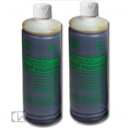 Povidone Iodine Prep Solution - 16 oz, 12/Case