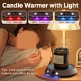 thumbnail image 4 of Coffee Mug Warmer Timing Cup Heater Hot Tea Maker Heating Pad Warmer Coaster LED Lights Beverage Tea Milk Warmer 50W ,Fast Heating, 4 of 7