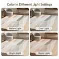 thumbnail image 7 of ODIKA Neutral Abstract That Minimalist Brushstroke Transitional Dining for Room, Basement, Large Office, Non-Slip Chair-Friendly, 7 of 7