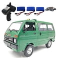 thumbnail image 1 of Vogacara RC Trucks Motor de simulación Auto regalos todoterreno/coche de carretera Unisex niñas niños Van eléctrico pasatiempos Rock vehículo Kits de construcción modelo Verde Triple Poder Vogacara FN010317-06B, 1 of 6