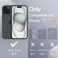 thumbnail image 2 of JETech Silicone Case for iPhone 15 Plus 6.7-Inch, Silky-Soft Touch Full-Body Protective Phone Case, Shockproof Cover (Navy), 2 of 6