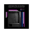 thumbnail image 3 of Gamdias ARGUS M1 Black Steel / Plastic / Tempered Glass ATX Mid Tower Computer Case, 3 of 5