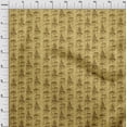 thumbnail image 4 of oneOone Polyester Spandex Olive Green Fabric Tropical Tree Fabric For Sewing Printed Craft Fabric By The Yard 56 Inch Wide, 4 of 4