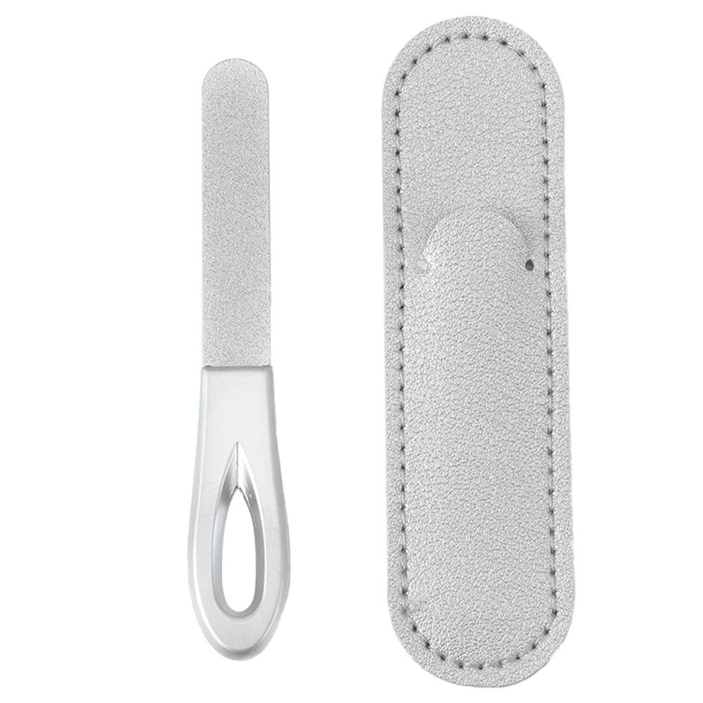 Double-sided stainless steel nail-plated file, made of stainless steel ...