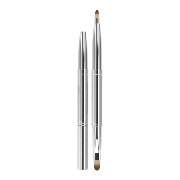 Wmkox8yii Cubierta portátil Metal retráctil de doble punta Pincel para labios Corrector Pincel para labios Wmkox8yii FJKAFA770