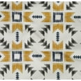 thumbnail image 4 of oneOone Organic Cotton Poplin Twill Fabric Geometric Ikat Printed Fabric 1 Yard 42 Inch Wide, 4 of 4