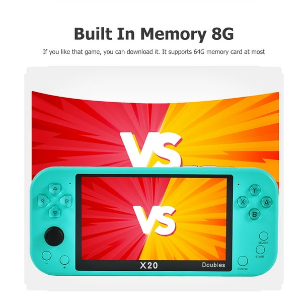 Consola De Juego Consola de juegos retro Consola de juegos portátil compatible con HDMI para simulador GBA/MD/FC