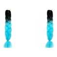 thumbnail image 1 of Seitruly Trenzas Con Extensiones De Cabello Trenzado Materiales Fáciles De Color Natural Alta Semejanza Con El Cabello Real Type6 NO6, 1 of 6