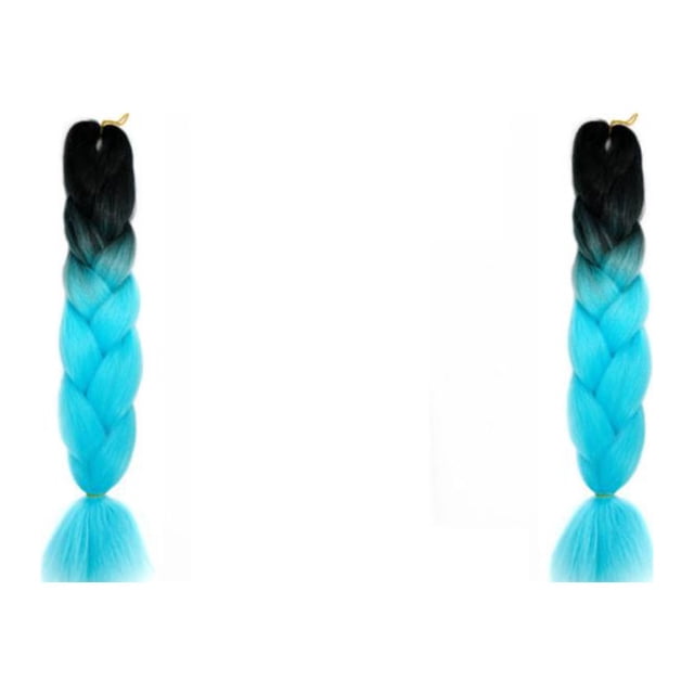Seitruly Trenzas Con Extensiones De Cabello Trenzado Materiales Fáciles De Color Natural Alta Semejanza Con El Cabello Real Type6 NO6