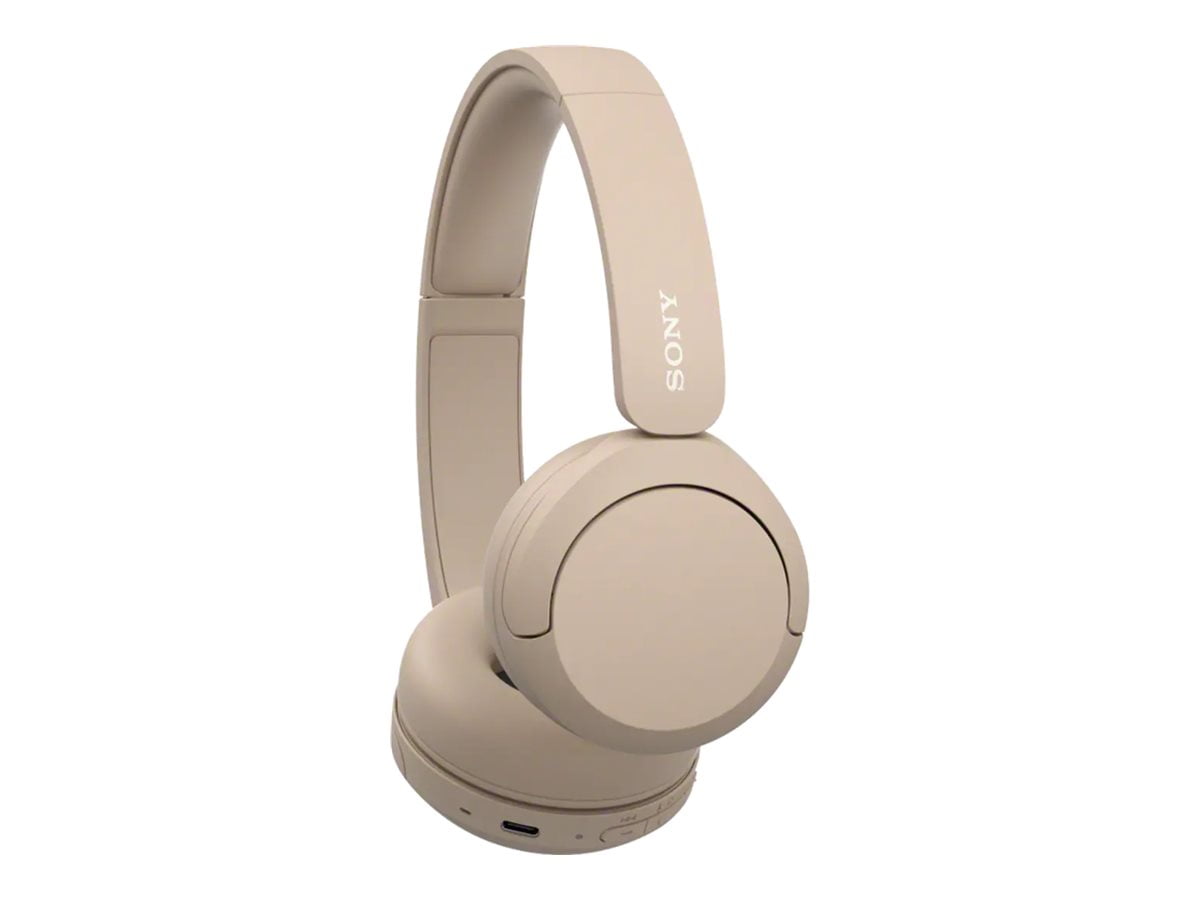 Sony WH-CH520 Casque sans fil avec microphone - Beige
