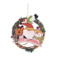 thumbnail image 1 of Adornos colgantes navideños Colección de regalos Adorno de interior Alce de Papá Noel, 1 of 9