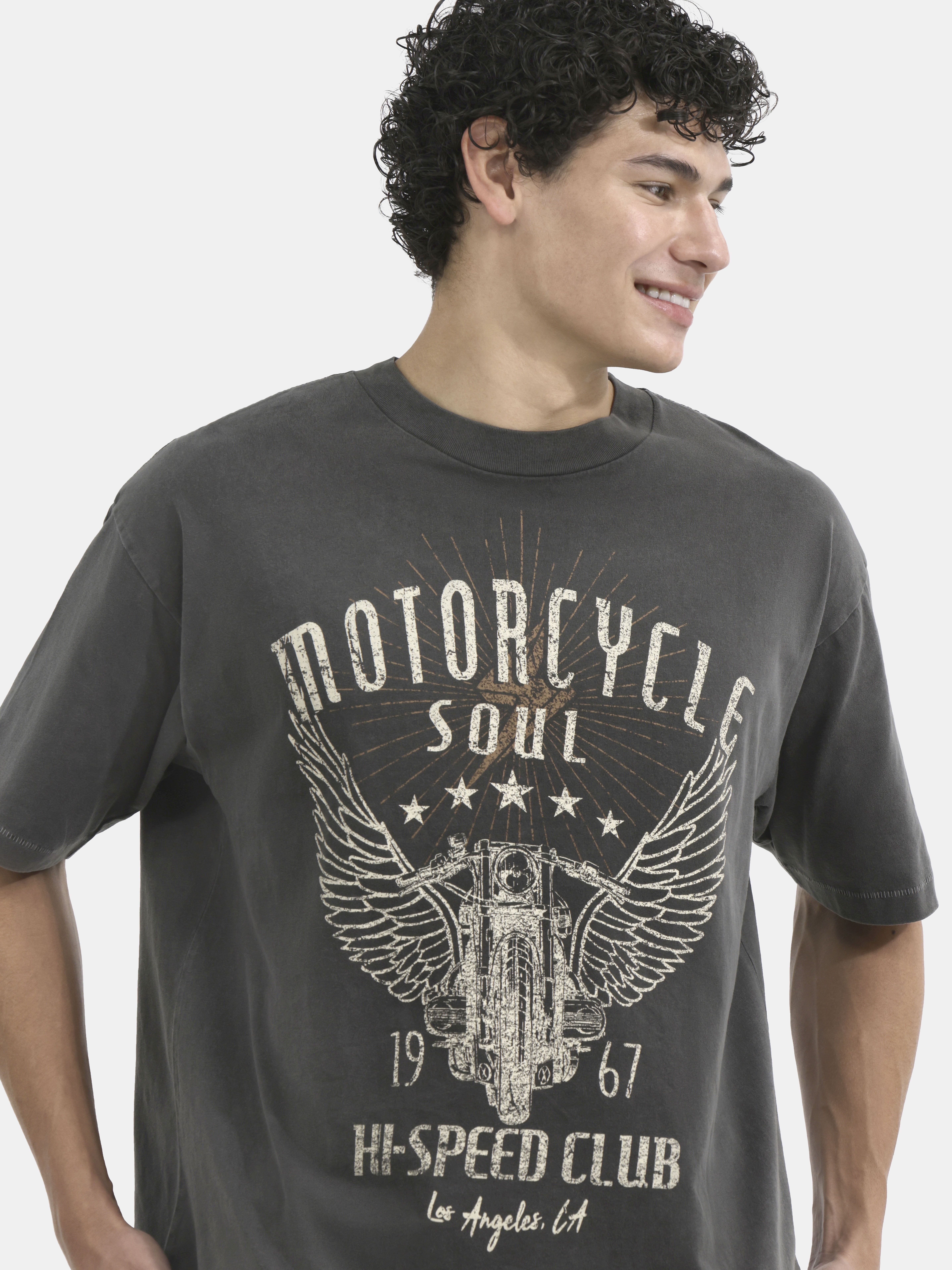 No Boundaries Graphic Crop Tee, Men's & Big Men's
