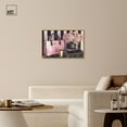 thumbnail image 3 of Pink Purse Books and Flowers Canvas Fashion Art Prints by Art Remedy, Gold Frame, 36" x 24", 3 of 7