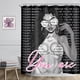 thumbnail image 3 of Cortina de ducha afroamericana de 60 x 72 pulgadas con citas inspiradoras de mujer negra, eres una mujer afro moderna y motivacional, decoración de baño, tela de poliéster, impermeable, paquete de 12, 3 of 4