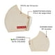 thumbnail image 4 of 4 Cubrebocas Rutilizables Nano Silver Beige, 4 of 4