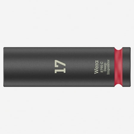 

Wera 004834 Impact Deep Socket 1/2 Drive 17mm