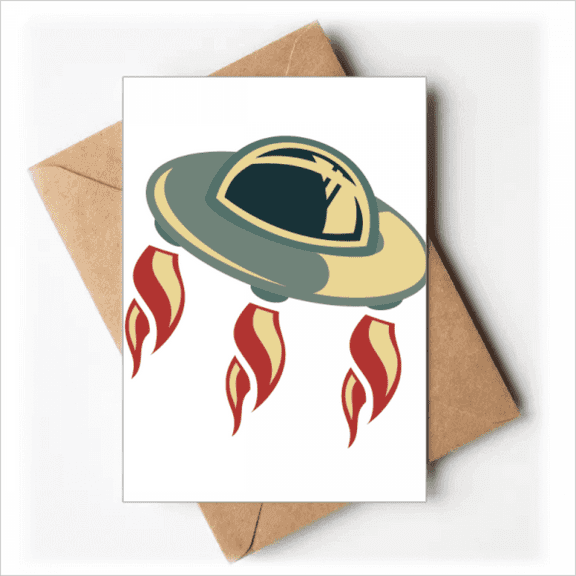 Universe Alien Monster UFO Greeting Cards You are Invited Invitations