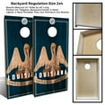 thumbnail image 3 of Skip's Garage Louisiana State Flag 2.0 Solid Wood Cornhole Board Set, 3 of 6