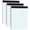 3 Pack, variant on Graph Paper 8.5 X 11, 3 Pack, 4x4 Quad Ruled, Grid Paper Pad 8-1/2" X 11.75", Grid Pad 8.5 X 11.75, Engineering Notebook, Easy Tears Off, White 70 Gsm Graft Paper