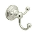 thumbnail image 3 of Triple Robe Hook in Polished Nickel, Towel or Robe Hook, Metal, Nickel, Modern / Contemporary, 3 of 3