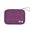 Purple, variant on Hand Storage Bag Travel Organizer Clutch with Multiple Grids Cationic Waterproof Polyester Cosmetic Pouch Home Essentials 23x16x3cm
