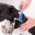 thumbnail image 6 of Pet Comb Pet Cat Dog Comb Flea Lice Tear Stain Remover Combs Long Handle Pet Grooming Tool by Shanghaiyuming L6X9, 6 of 9