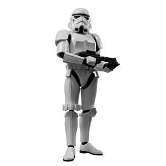 Star Wars MAFEX #258 Han Solo (Stormtrooper Disguise) - Walmart.com