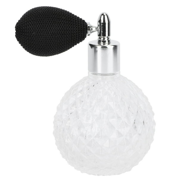 1 set 100 ml de botella de perfume vintage spray recargable botella de vidrio vacío