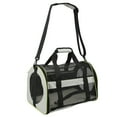 thumbnail image 4 of Cat Carrier Bag, Portable Pet Bag Adjustable Shoulder Strap  For Outdoor Light Blue,Light Gray,Light Pink, 4 of 8