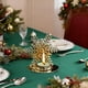 thumbnail image 5 of Candelabro Navideño, Escaparate, Adornos Dorados, Decoración Navideña de Hierro, Bandeja para Velas, 5 of 6
